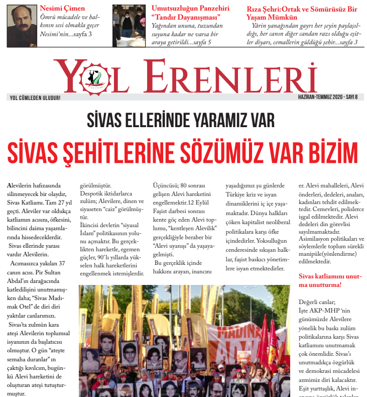 Yol Erenleri 8. Sayı